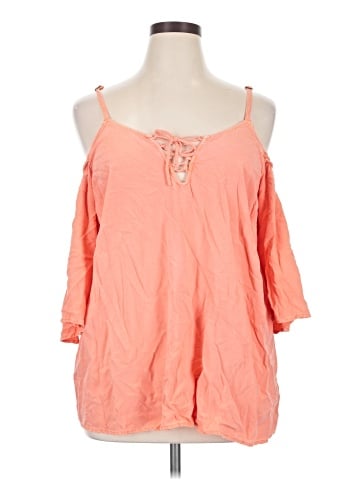 Torrid 3/4 Sleeve Top (view 1)