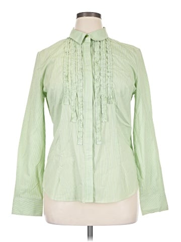 New York & Company Long Sleeve Blouse (view 1)