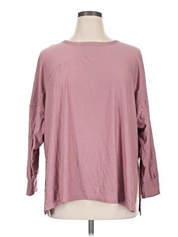Active by Old Navy 3/4 Sleeve Top (view 1)