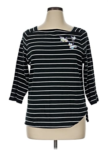 Ava & Viv 3/4 Sleeve T-Shirt (view 1)