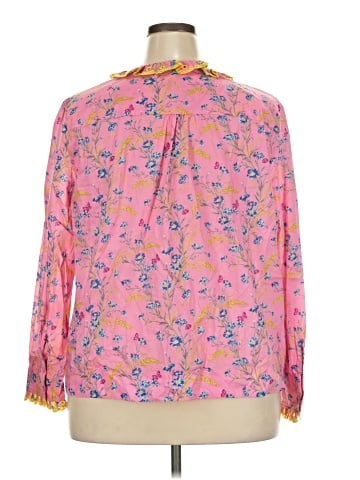 Liberty Art Fabrics for J.Crew Long Sleeve Blouse (view 2)