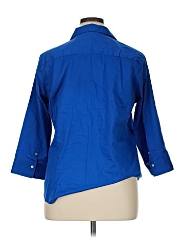 Van Heusen 3/4 Sleeve Button-Down Shirt (view 2)