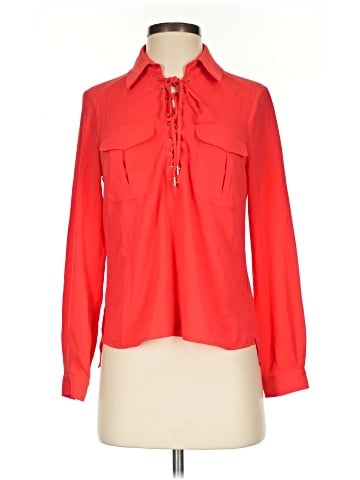 Bebe Long Sleeve Blouse (view 1)