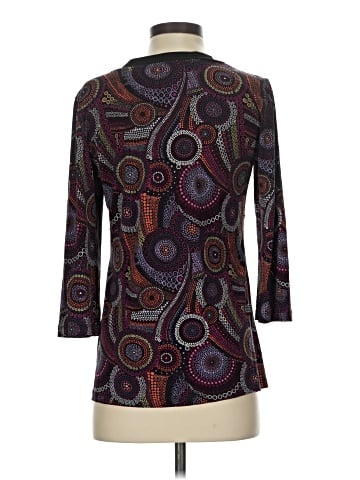 Christopher & Banks 3/4 Sleeve Blouse (view 2)
