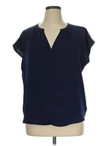Pleione Short Sleeve Blouse (view 1)