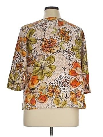 Alfred Dunner 3/4 Sleeve Blouse (view 2)