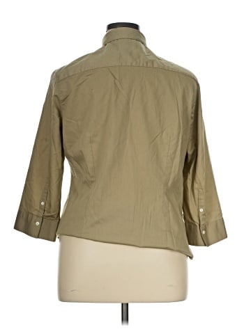 Van Heusen 3/4 Sleeve Button-Down Shirt (view 2)