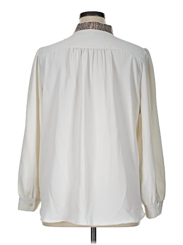 Ann Taylor Long Sleeve Blouse (view 2)
