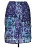 Assorted Brands 100% Polyester Print Blue Formal Skirt Size XL - photo 2
