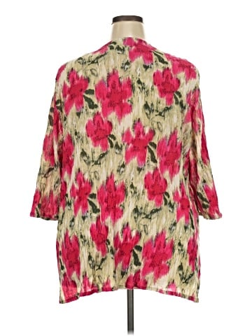 Liz & Me 3/4 Sleeve Blouse (view 2)