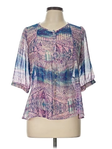 Veronica M. 3/4 Sleeve Blouse (view 1)