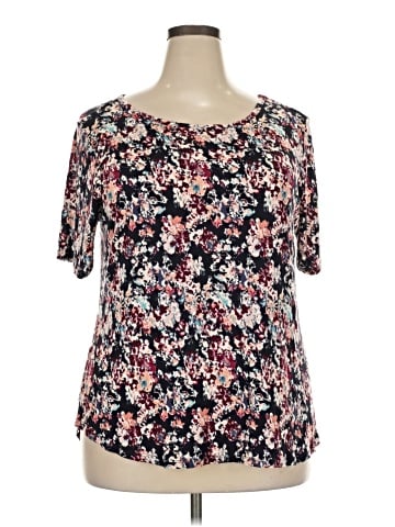 Lane Bryant Short Sleeve Blouse (view 1)