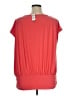 Express Red Short Sleeve Blouse Size XL - photo 2