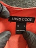 Mind Code Solid Orange Cocktail Dress Size S - photo 7
