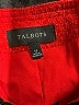 Talbots 100% Polyester Tweed Red Jacket Size 12 - photo 6