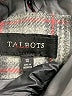 Talbots Plaid Gray Blue Blazer Size 10 - photo 6