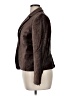 Apostrophe 100% Polyester Brown Blazer Size 16 (petite) - photo 5