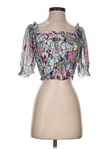 Astr 3/4 Sleeve Blouse (view 1)