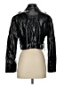 Topshop 100% Polyurethane Black Jacket Size 4 - photo 2