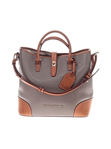 Dooney & Bourke Leather Satchel (view 1)
