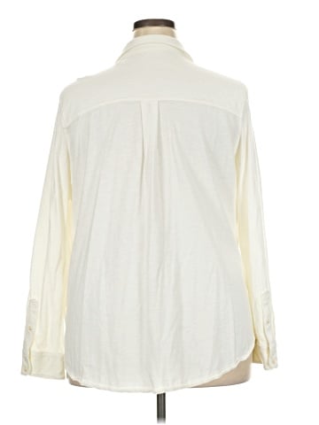 Lands' End Long Sleeve Button-Down Shirt (view 2)