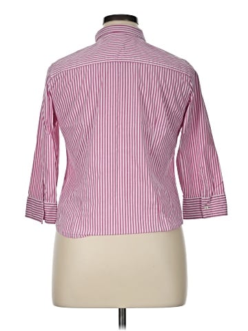 IZOD 3/4 Sleeve Button-Down Shirt (view 2)