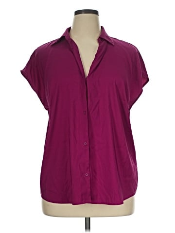 Express Short Sleeve Blouse (view 1)