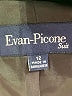 Evan Picone 100% Polyester Green Blazer Size 12 - photo 6