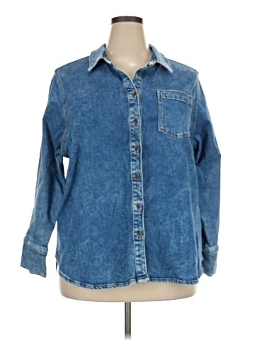 Lands' End Denim Jacket (view 1)