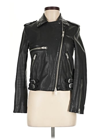 ALLSAINTS Spitalfields Leather Jacket (view 1)
