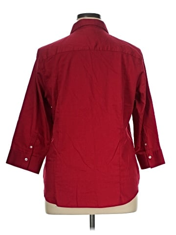Van Heusen 3/4 Sleeve Button-Down Shirt (view 2)