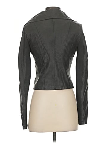 Cusp by Neiman Marcus Faux Leather Jacket (view 2)