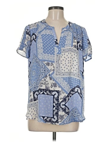 Pleione Short Sleeve Blouse (view 1)