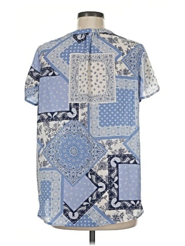 Pleione Short Sleeve Blouse (view 2)