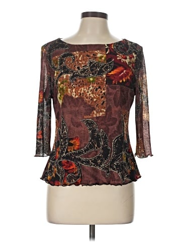 Tribal 3/4 Sleeve Blouse (view 1)
