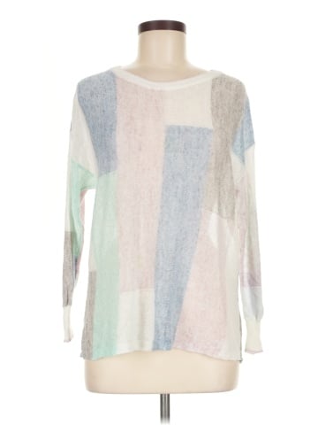 White + Warren Pullover Sweater (view 1)