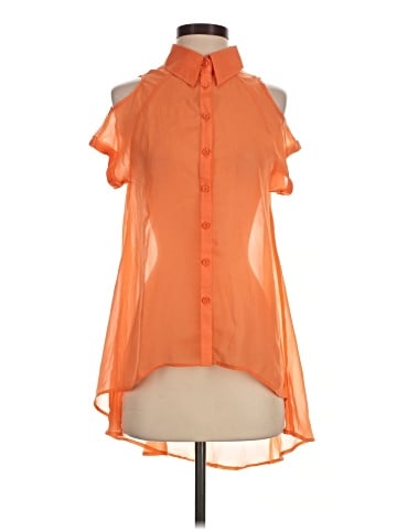 Love Tree Short Sleeve Blouse (view 1)