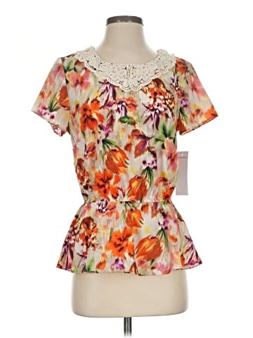 Notations Short Sleeve Top (view 1)