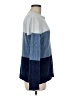 Karen Scott 100% Polyester Color Block Blue Pullover Sweater Size M - photo 4
