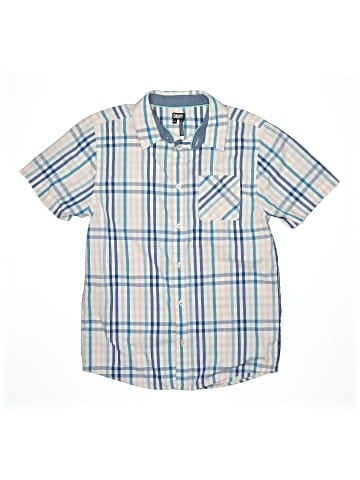 DKNY Short Sleeve Button-Down Shirt (view 1)