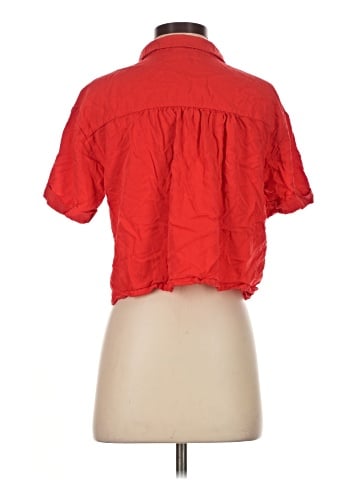 Rose + Olive Short Sleeve Blouse (view 2)