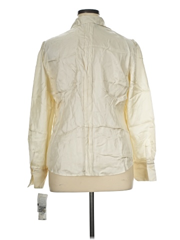 Jones New York Collection Long Sleeve Silk Top (view 2)