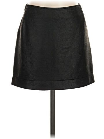 BCBGMAXAZRIA Faux Leather Skirt (view 1)