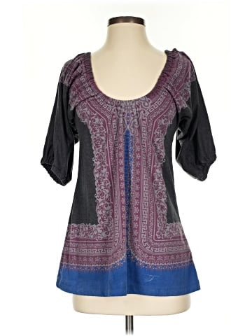 Free People Short Sleeve Blouse (view 1)