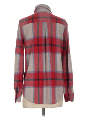 Cosmic Blue Love Long Sleeve Blouse (view 2)