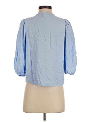 H&M 3/4 Sleeve Button-Down Shirt (view 2)