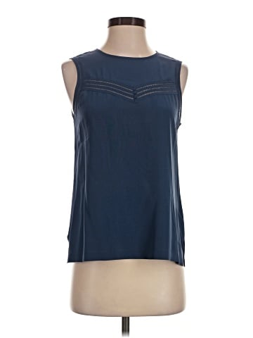 J.Crew Sleeveless Silk Top (view 1)