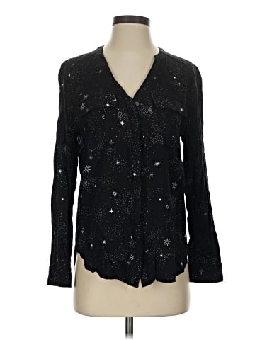 a.n.a. A New Approach Long Sleeve Blouse (view 1)