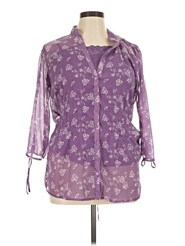 DCC 3/4 Sleeve Blouse (view 1)