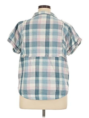 Lucky Brand Short Sleeve Button-Down Shirt (view 2)